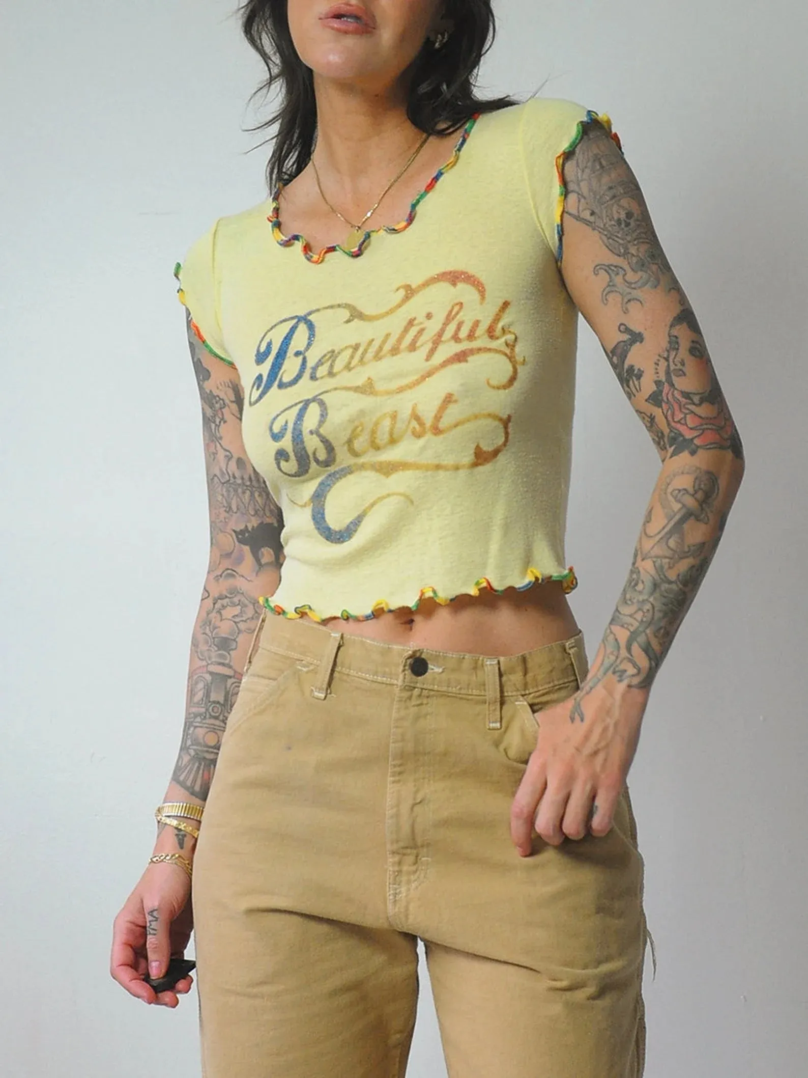 1970's Beautiful Beast Baby Tee