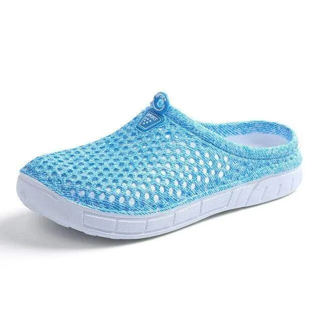 2021 Women Casual Clogs Breathable Beach Sandals Summer Slippers