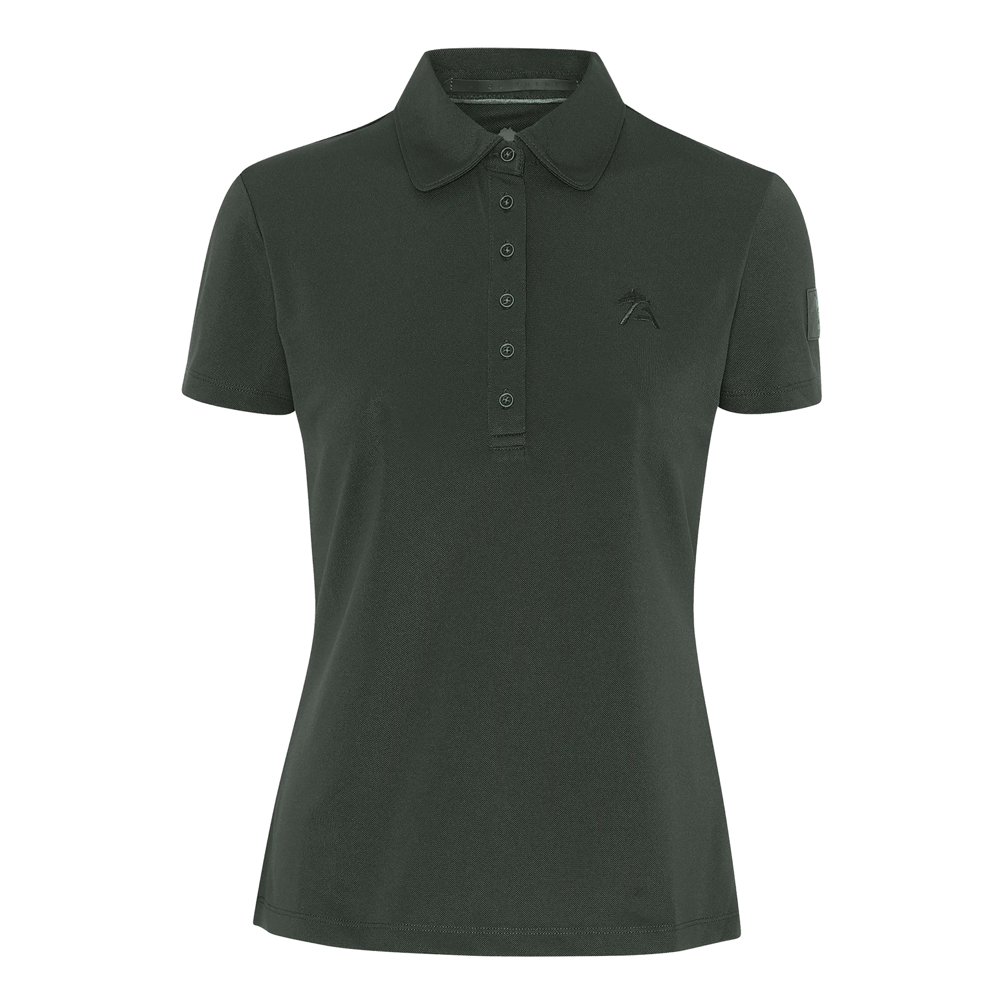 A Equipt Polo T-Shirt W - Dark Grey