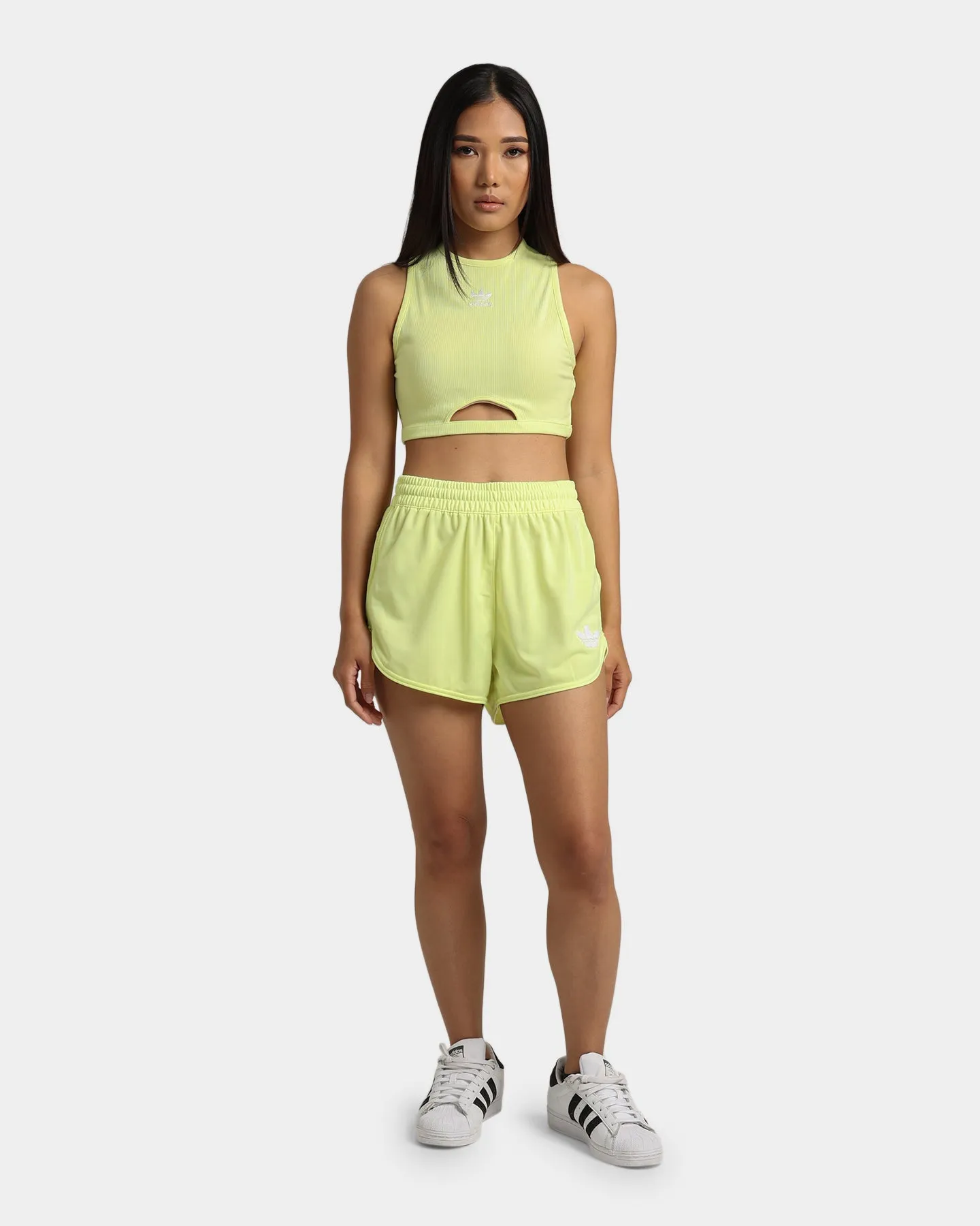 Adidas Women's Originals Shorts Lime