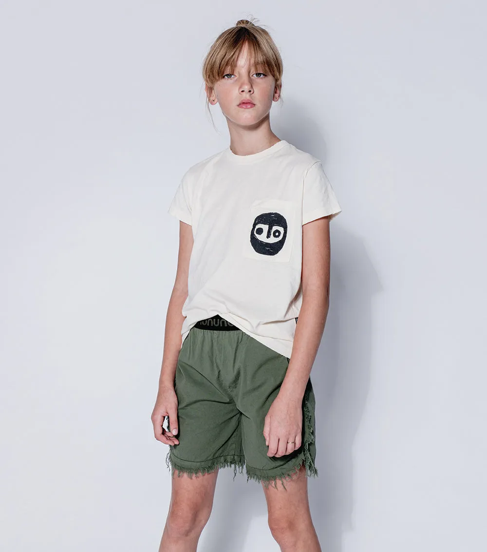 airy ruffled shorts