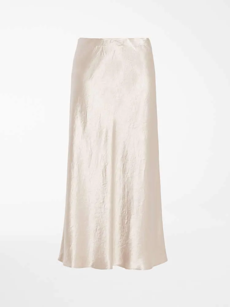 Alessio Silky Look Skirt