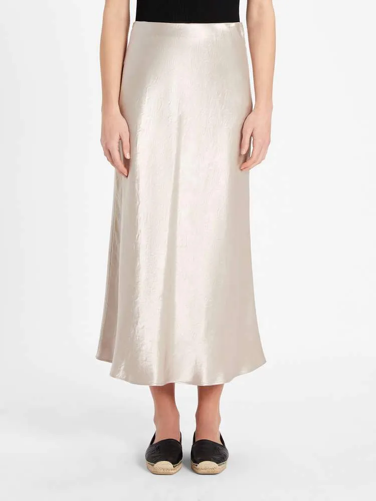 Alessio Silky Look Skirt