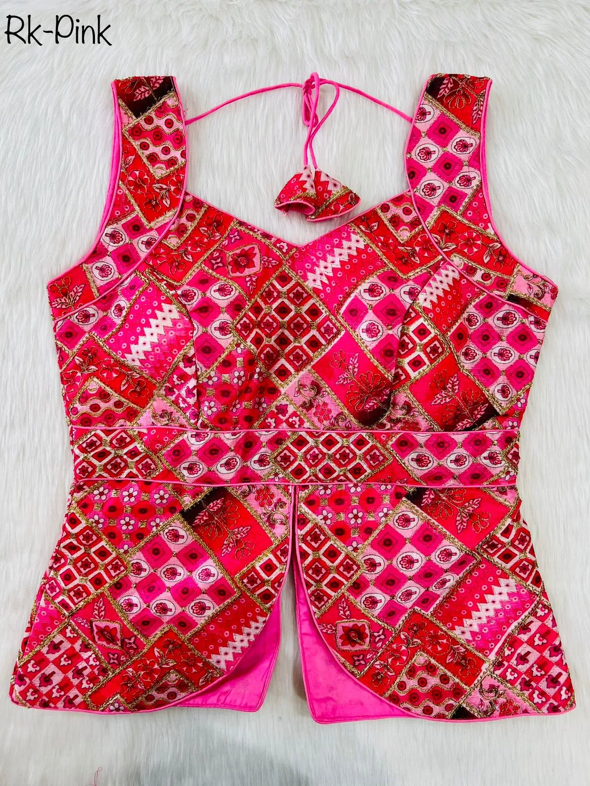 ALIA CROPTOP DESGINER BLOUSE