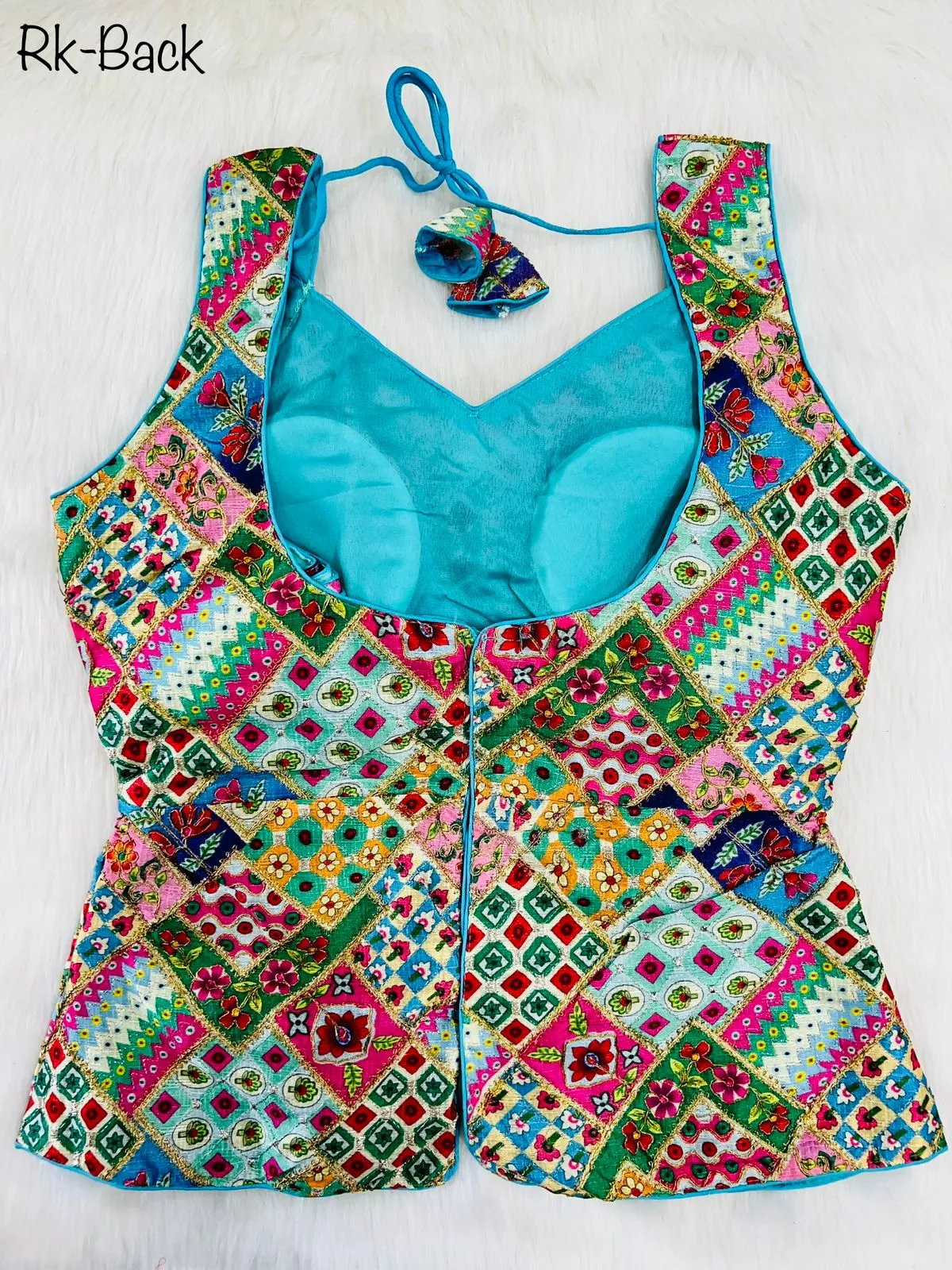 ALIA CROPTOP DESGINER BLOUSE