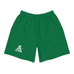 Athletic Long Green Shorts