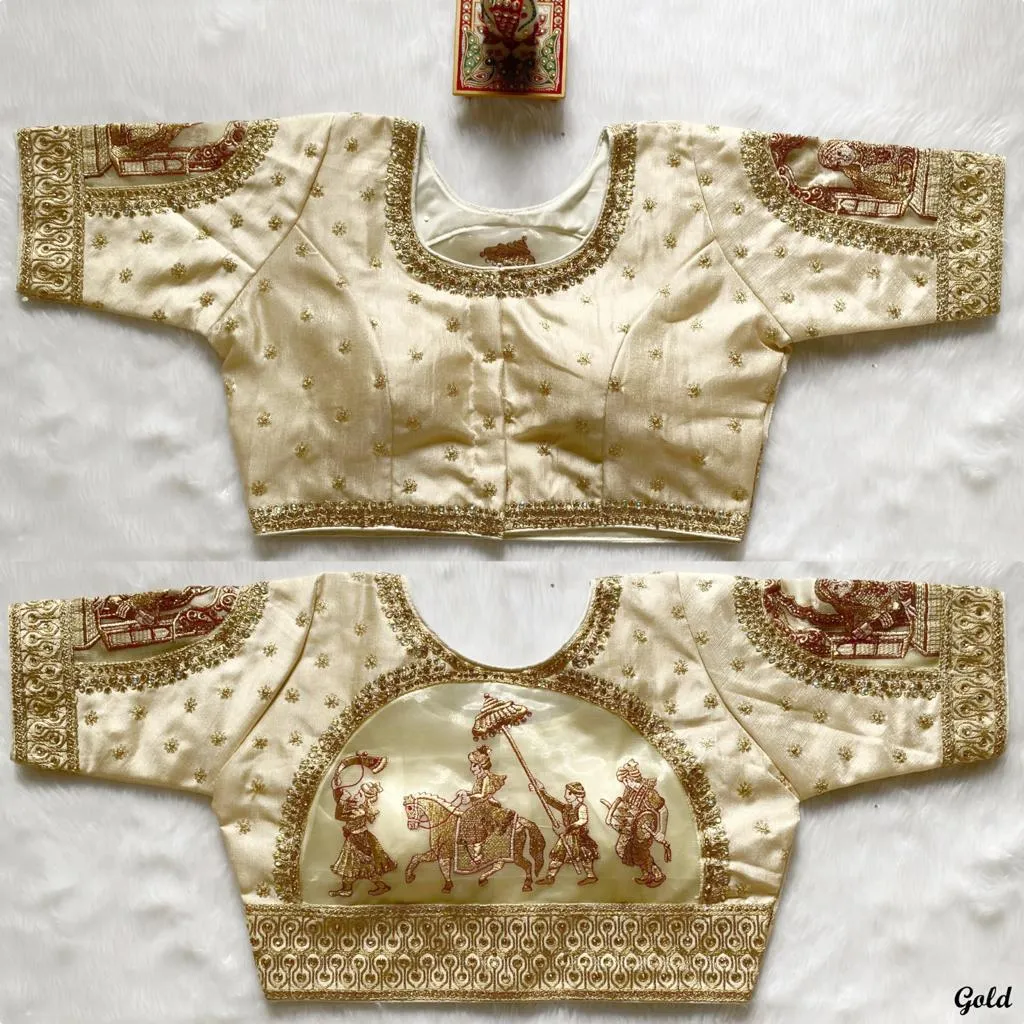 Baarat Occasion Wear Fancy Blouse