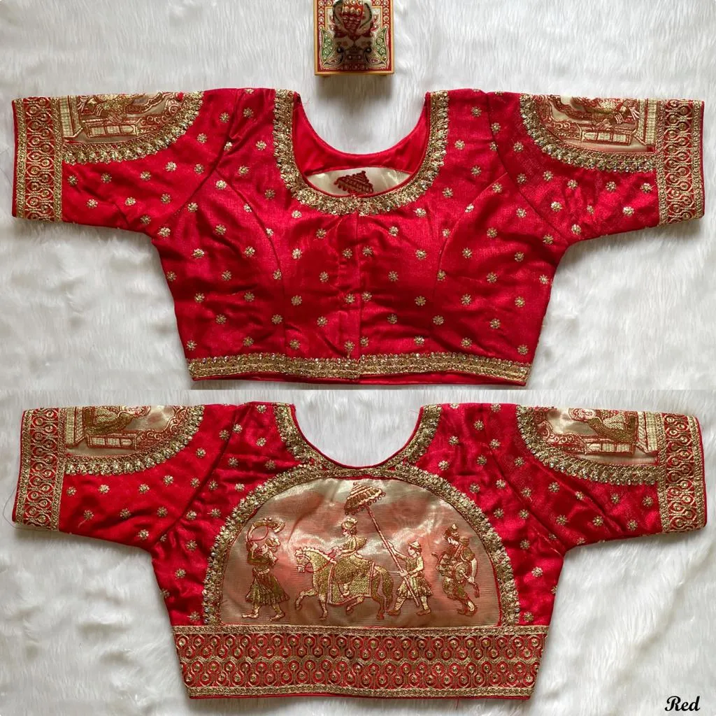 Baarat Occasion Wear Fancy Blouse
