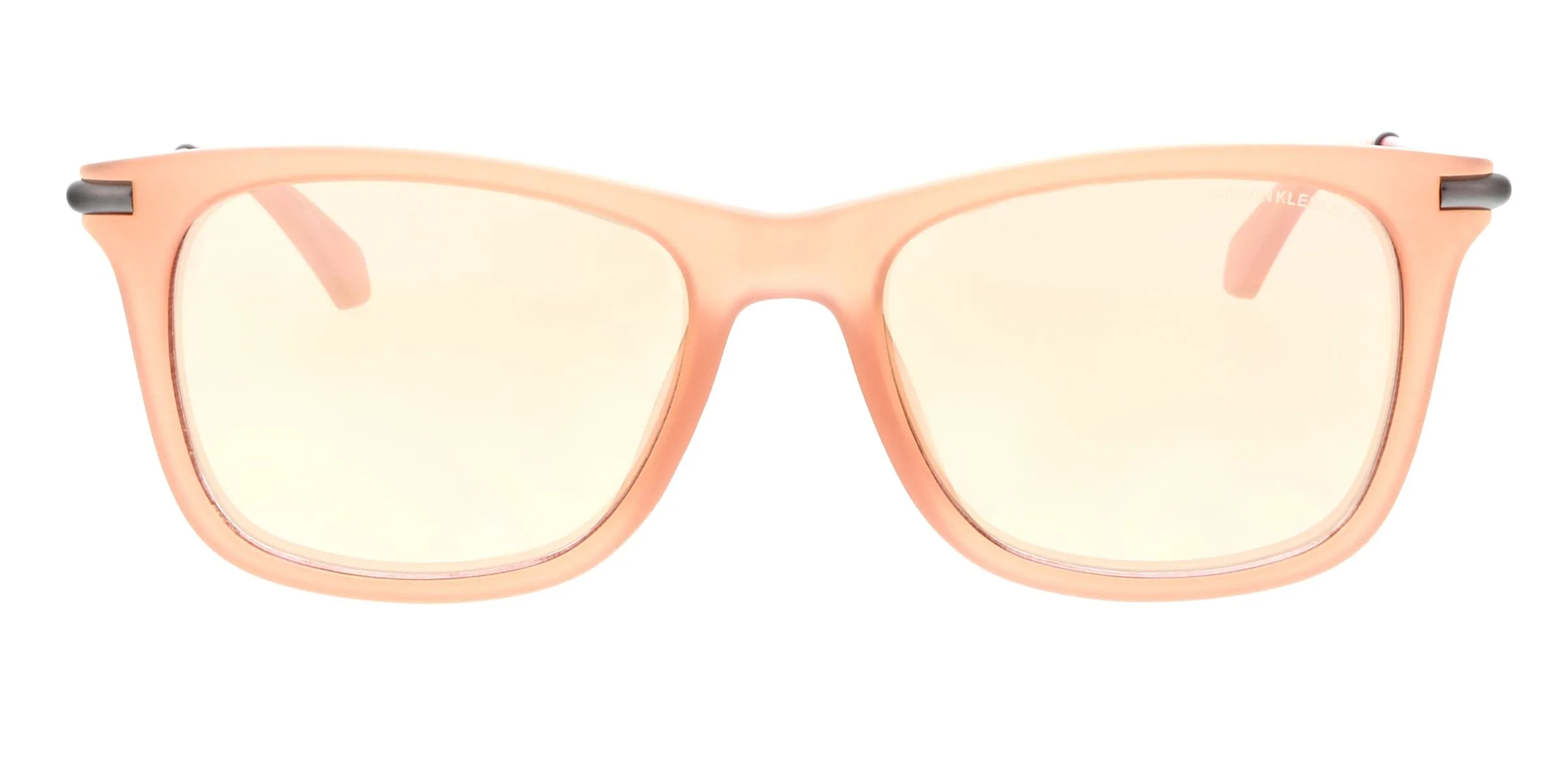 Calvin Klein CKJ512S 650 Matte Peach Round Sunglasses