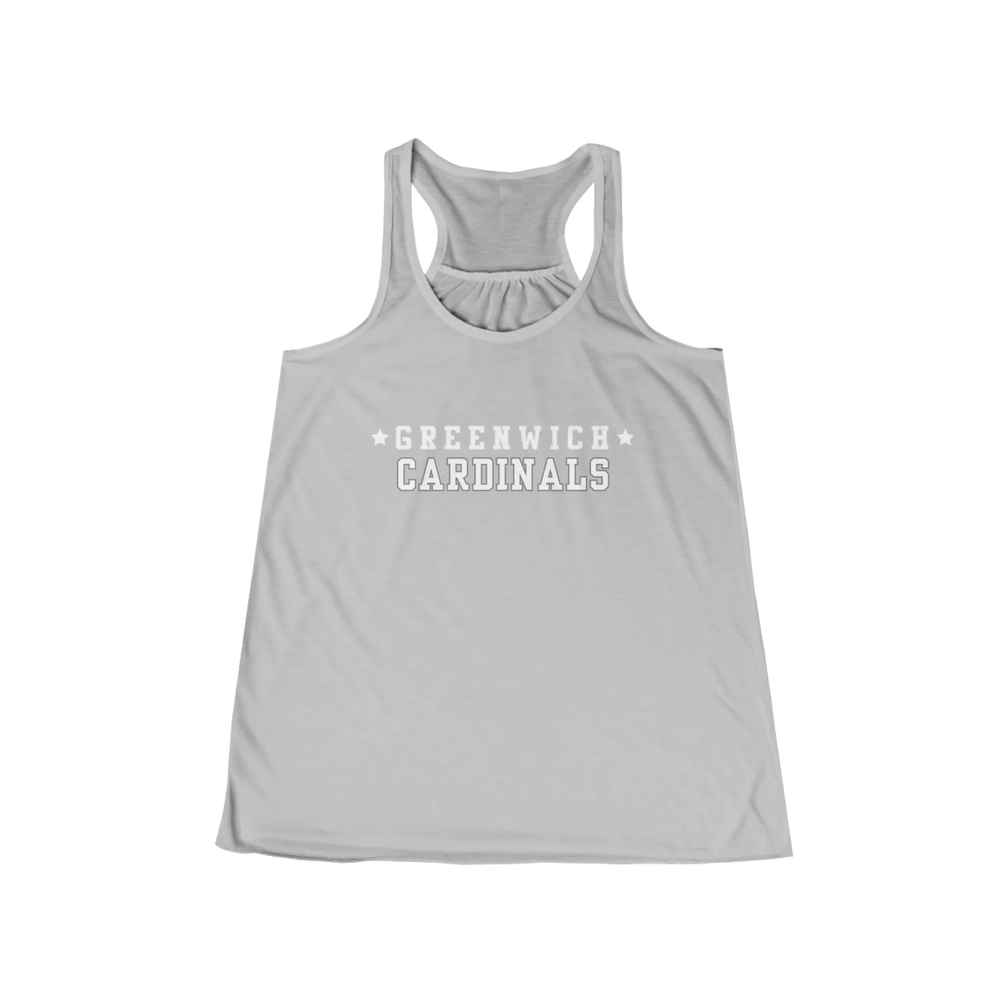Cardinals Women's Bella and Canvas Flowy Racerback Tank