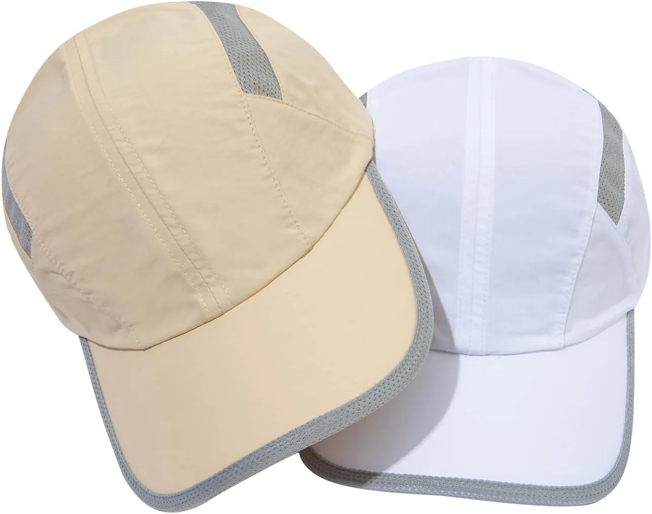 Croogo Quick Dry Mesh Baseball Cap Breathable Running Dad Hats Waterproof Lightweight Sports Cap Sun Hat Snapback Fitted Cap