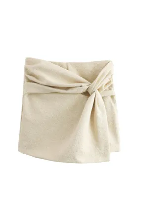 'Eliza' Minimalist  A-Line Skirt