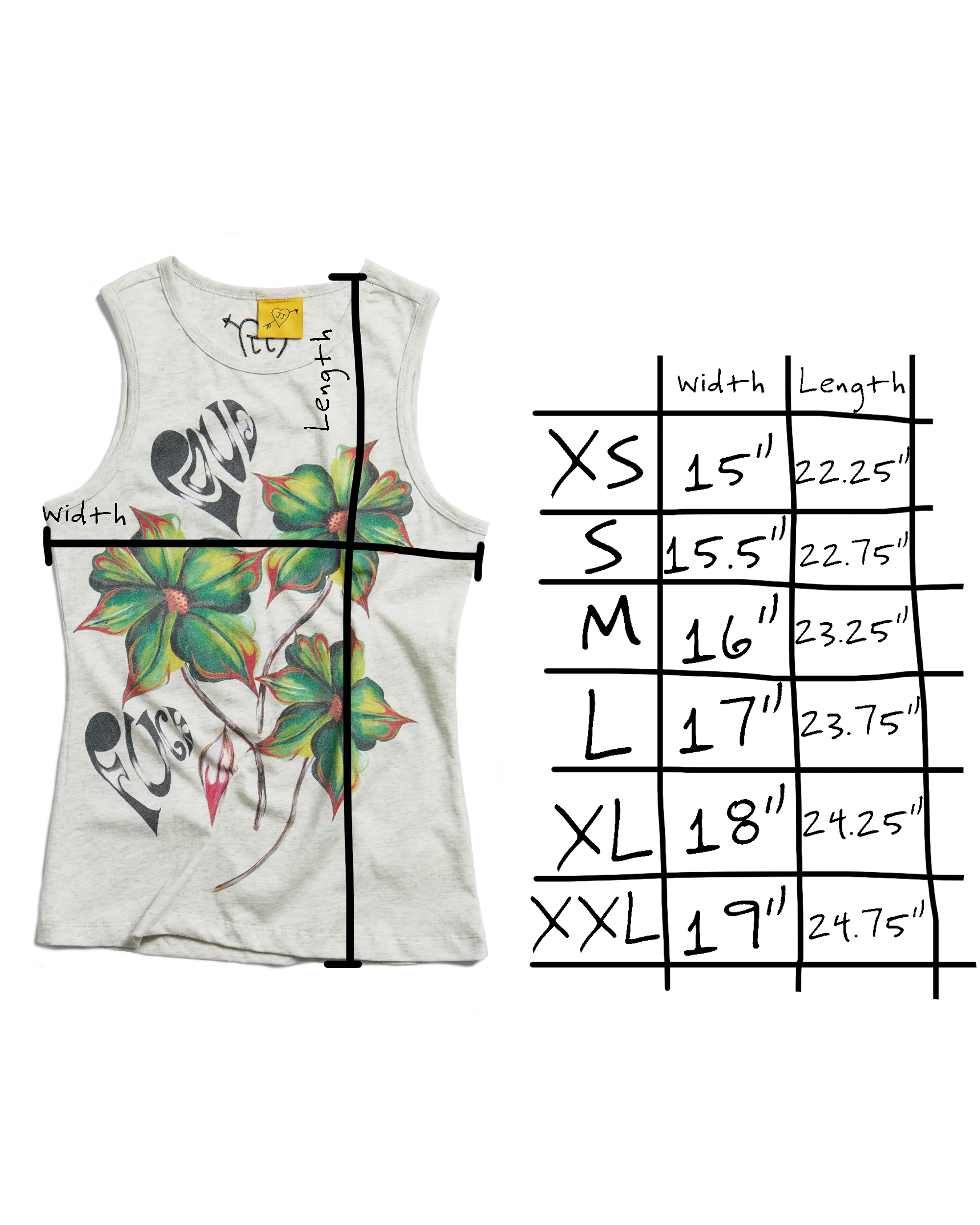 Evergreen Bloom Tank Top