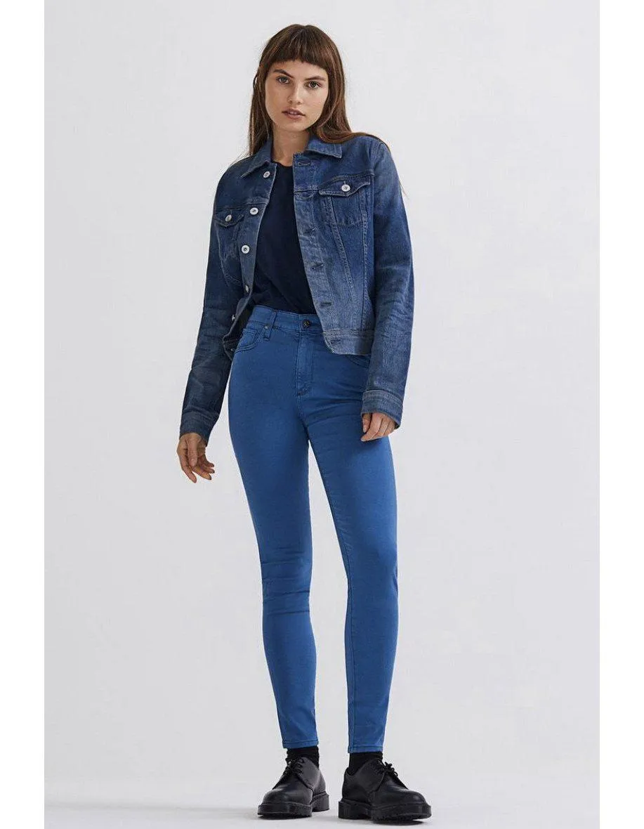 Farrah Skinny Ankle Sulfur Azurite