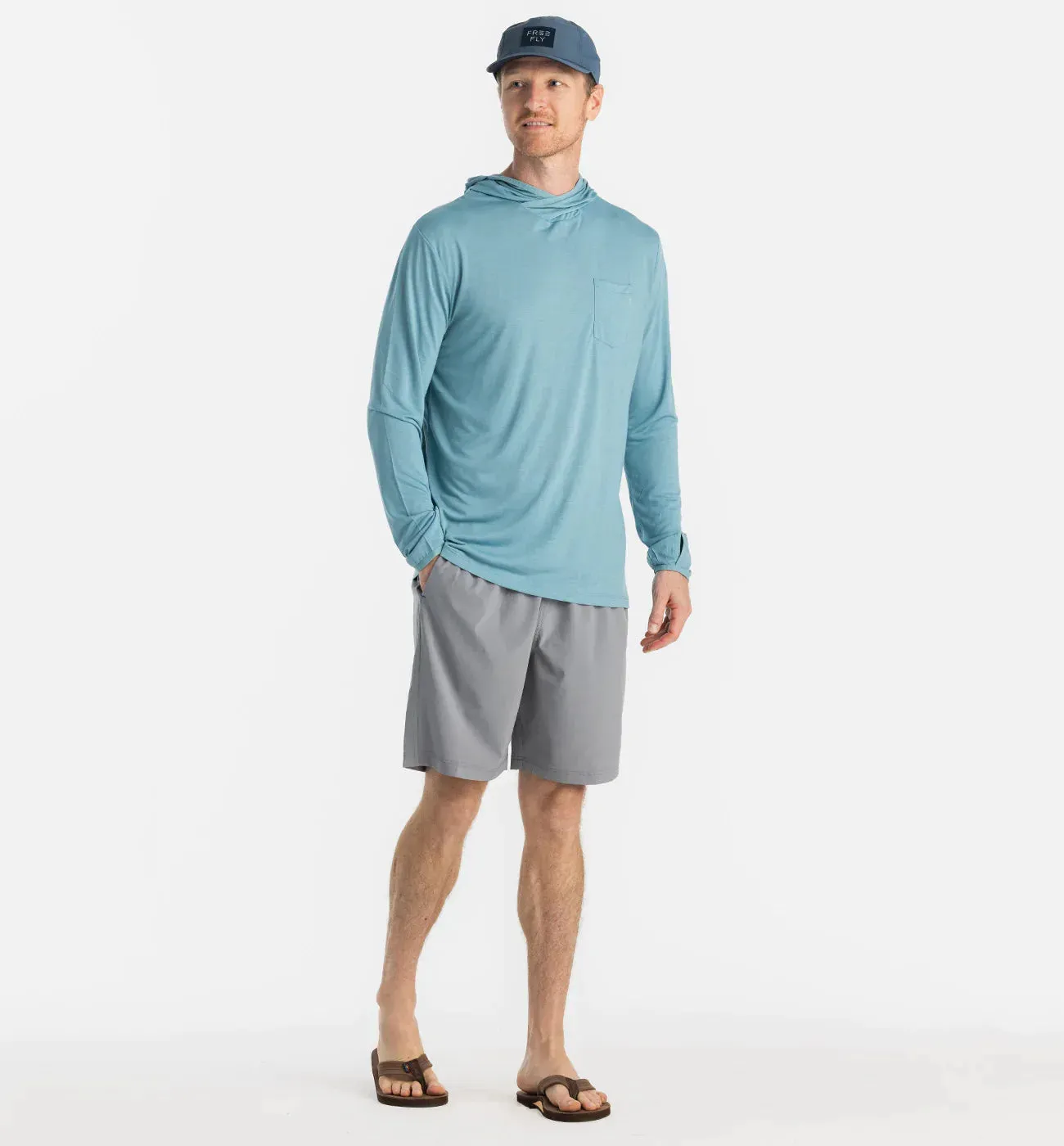 Free Fly M Breeze Short 8" SLATE