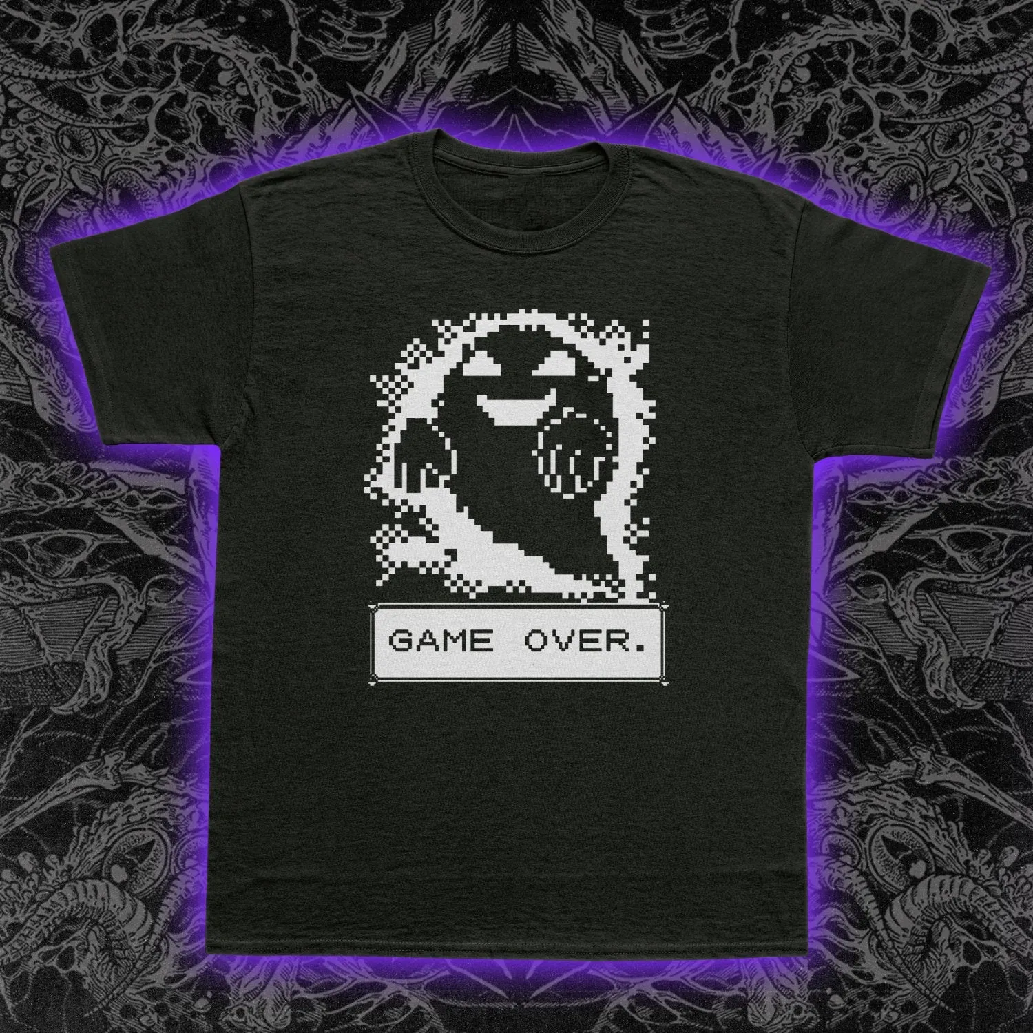 Ghost Missingno Pokemon Slim Fit Tee