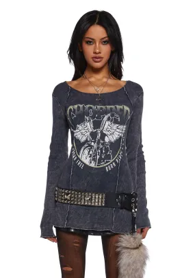 Highway Rebel Long Sleeve Tee