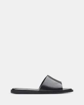 Karsea Mule Black Leather