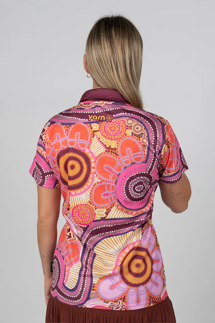 Koorliny UPF50  Women's Fitted Polo Shirt