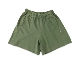Le Bon Shoppe | Flared Basketball Shorts | Basil