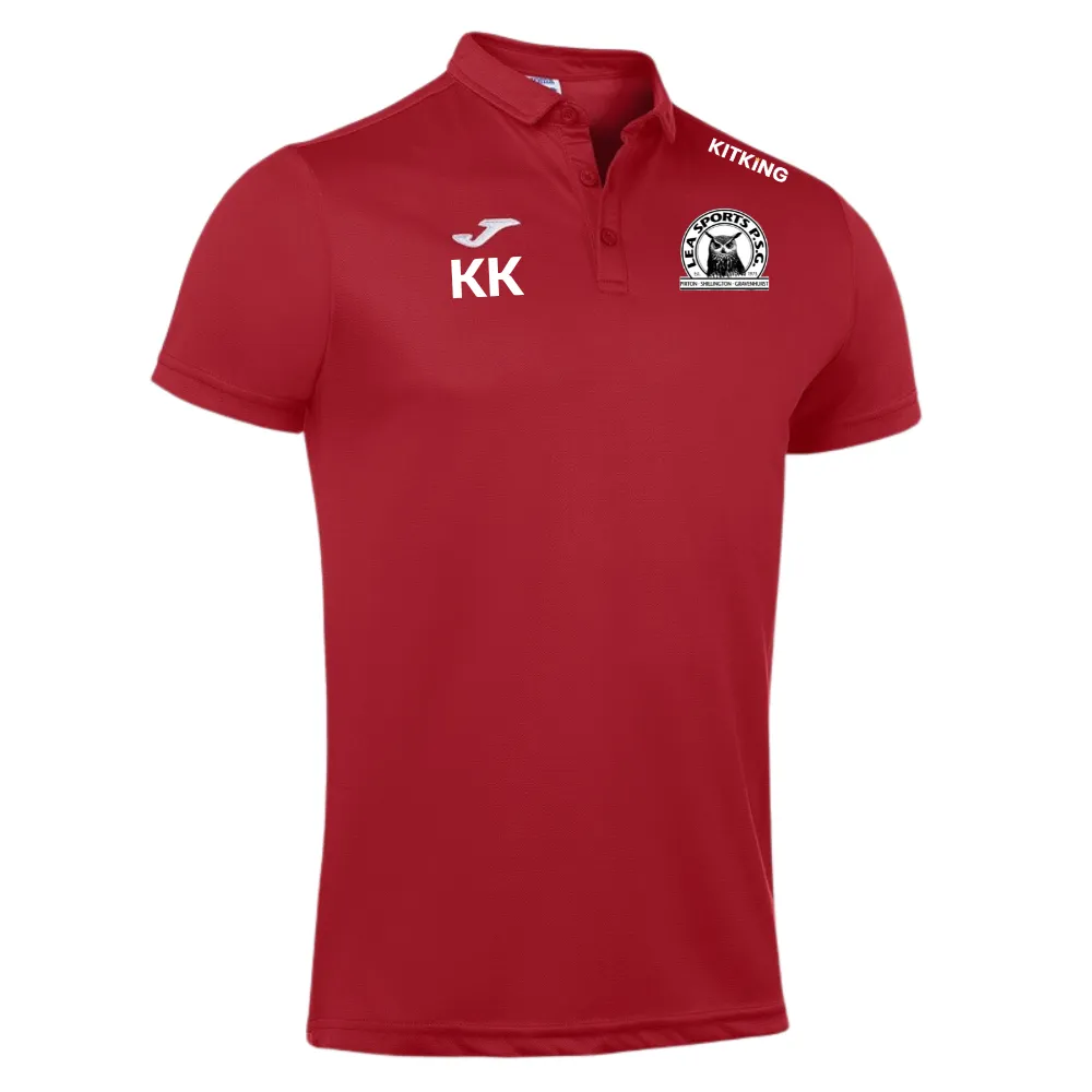 Lea Sports PSG FC Red Polo Shirt
