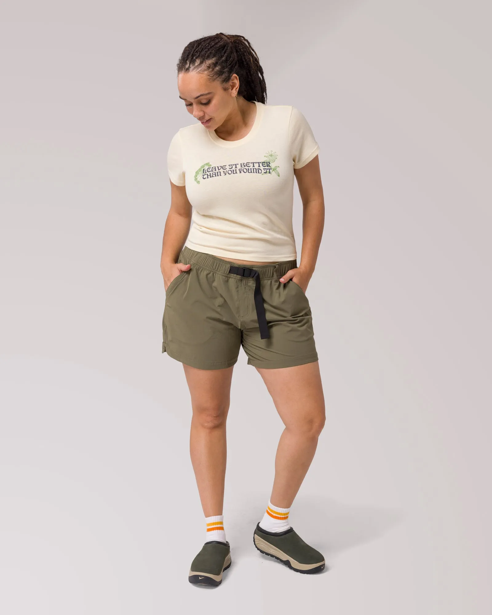 Leave It Better Iris Women's Baby Tee