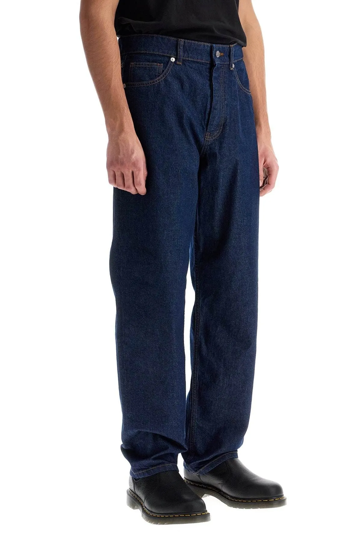 LIGHTWEIGHT DENIM STRAIGHT LEG JEANS