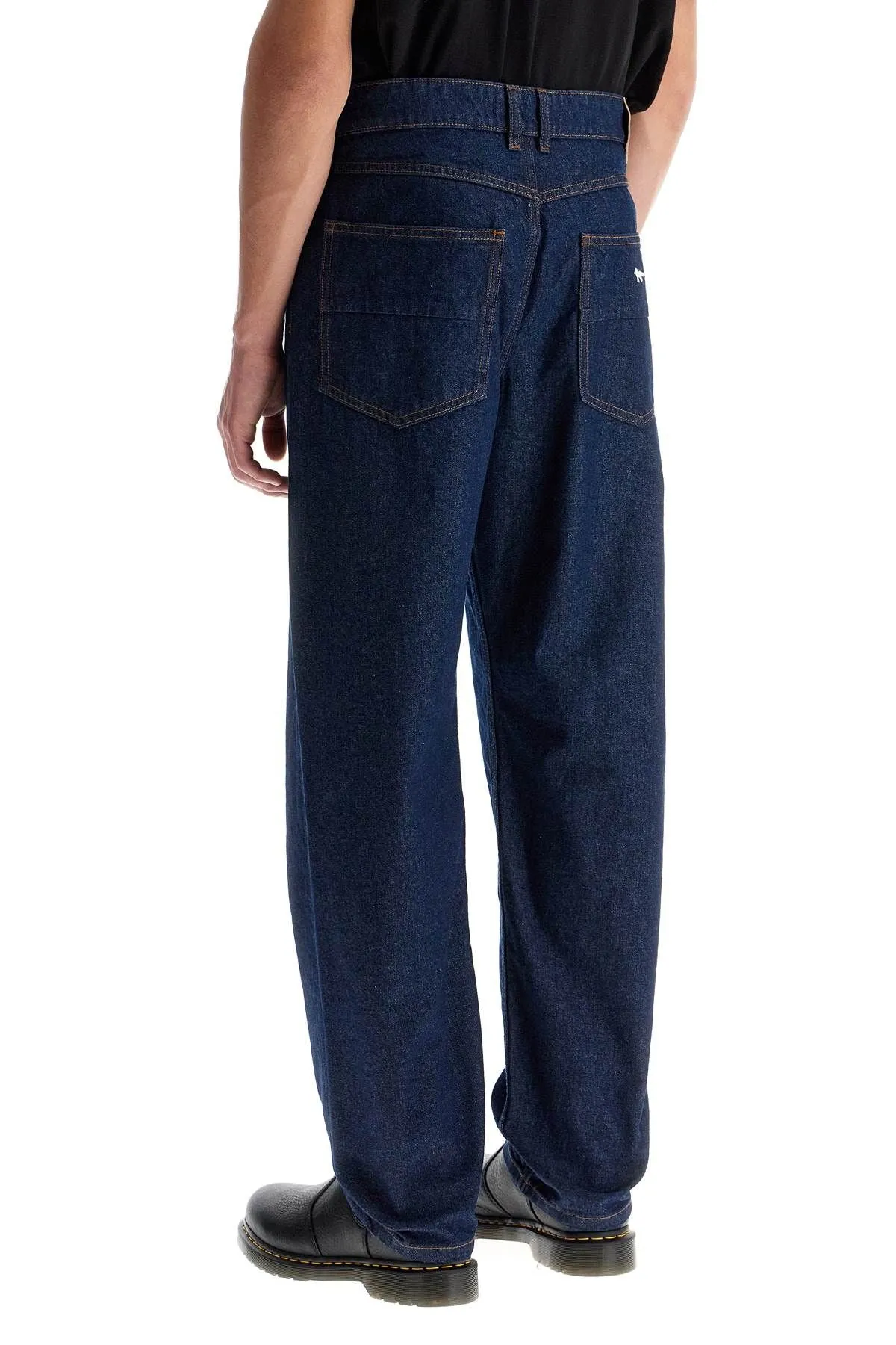 LIGHTWEIGHT DENIM STRAIGHT LEG JEANS