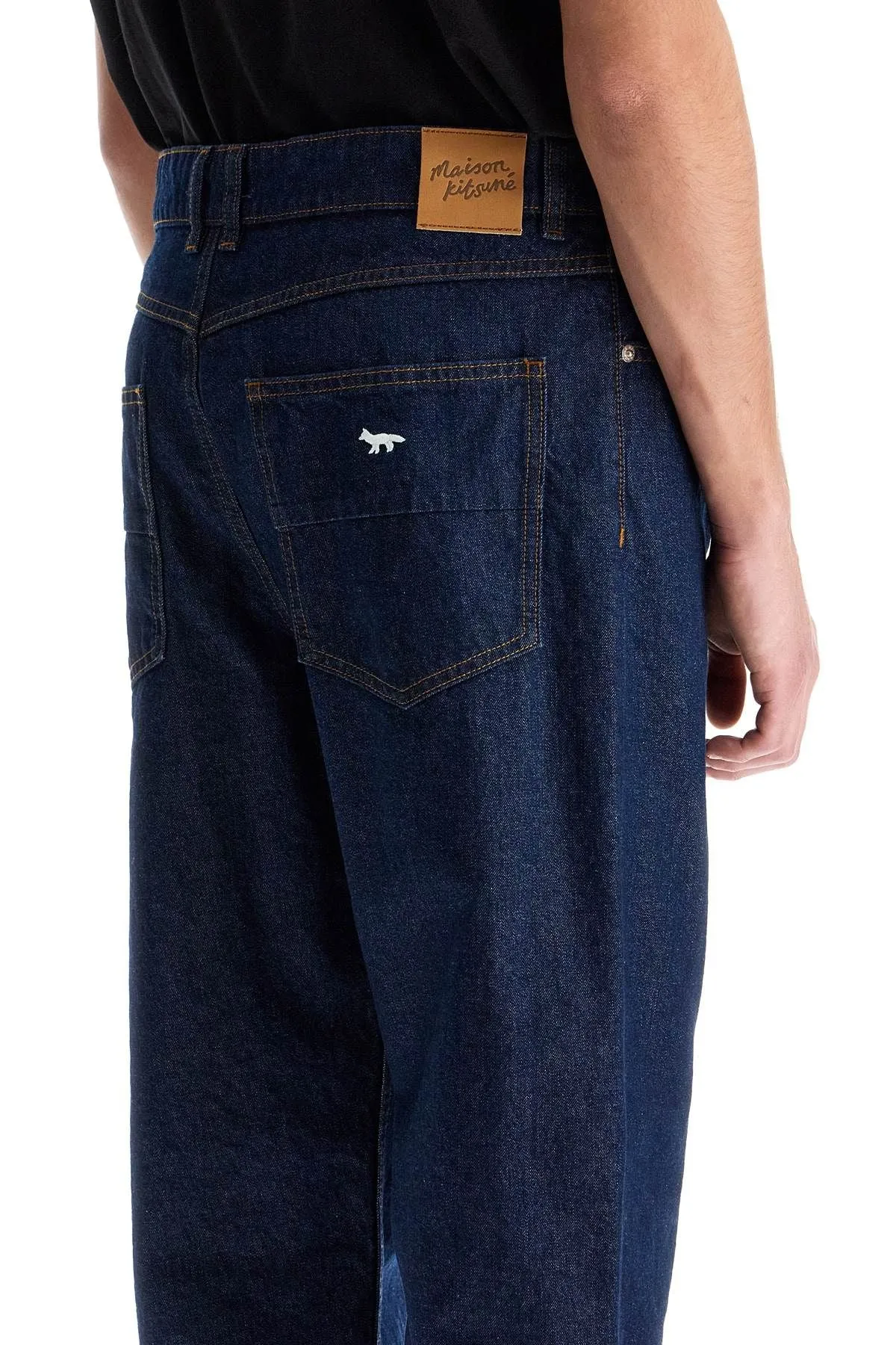 LIGHTWEIGHT DENIM STRAIGHT LEG JEANS