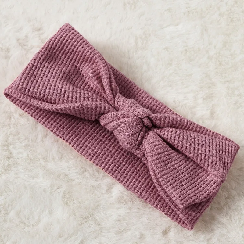 MATILDA Waffle Knit Jumpsuit with Headband