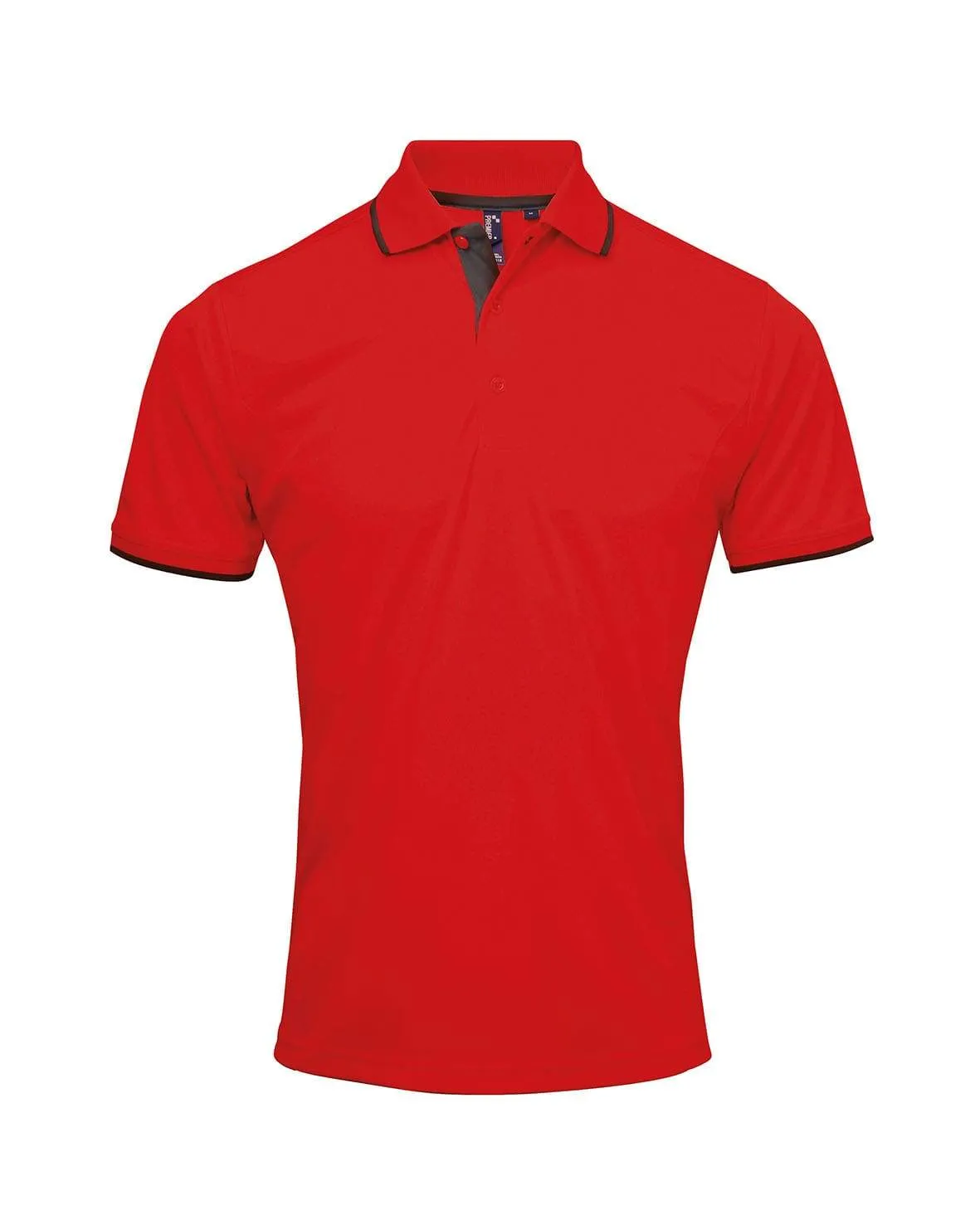 Men's Contrast Coolchecker Polo Shirt