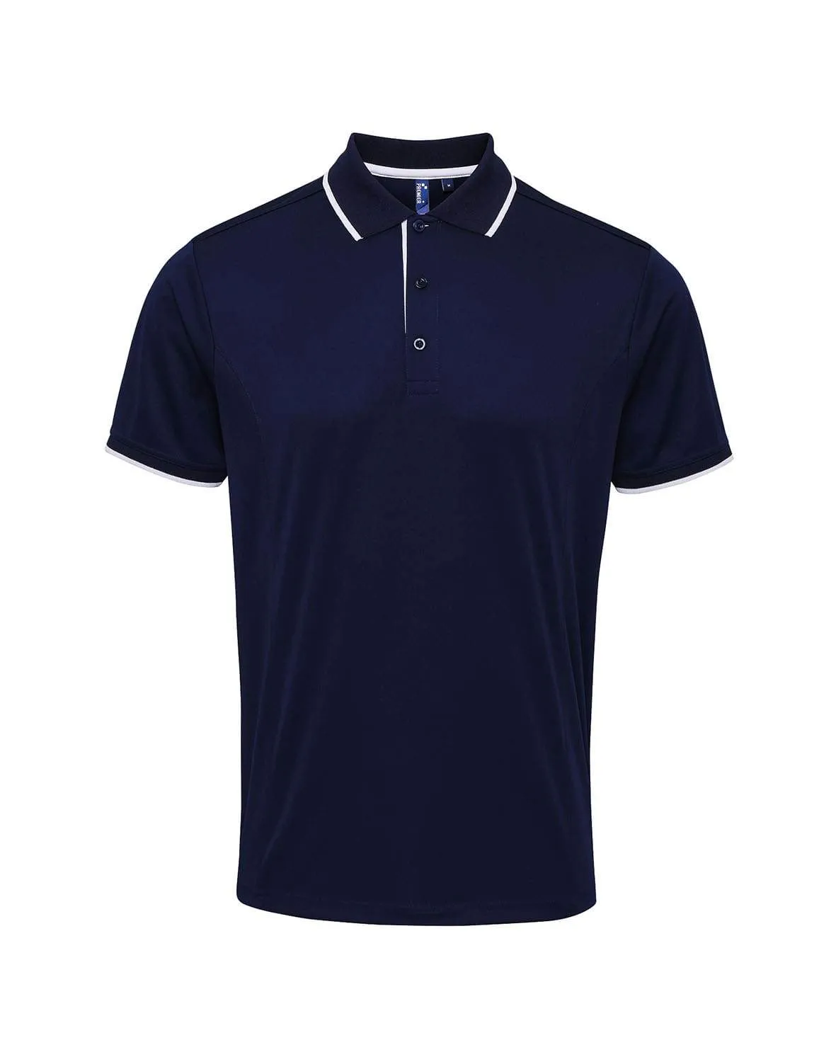 Men's Contrast Coolchecker Polo Shirt