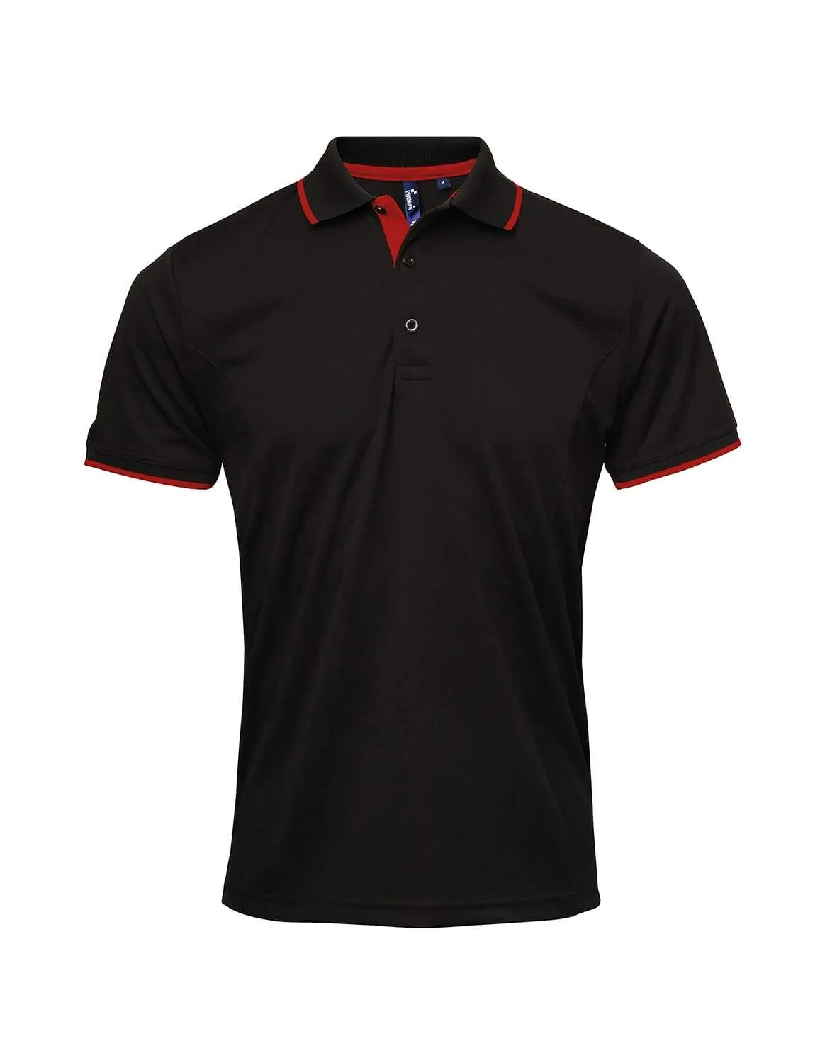 Men's Contrast Coolchecker Polo Shirt