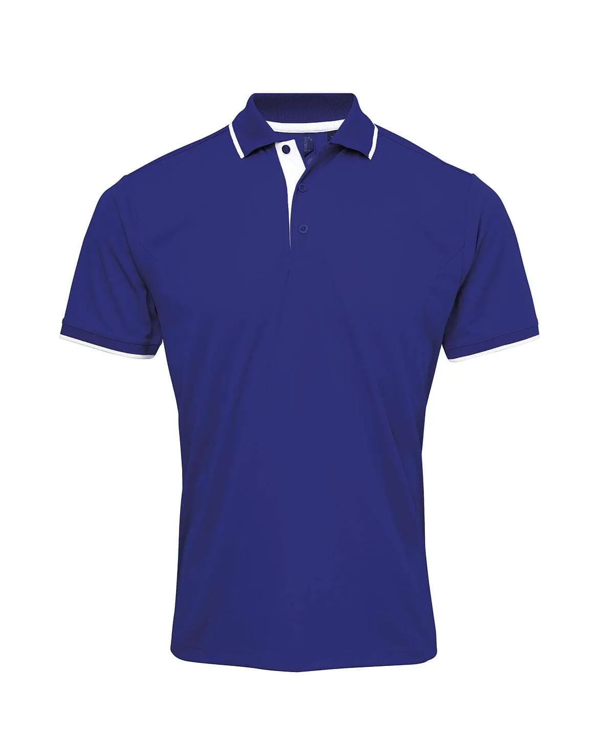 Men's Contrast Coolchecker Polo Shirt