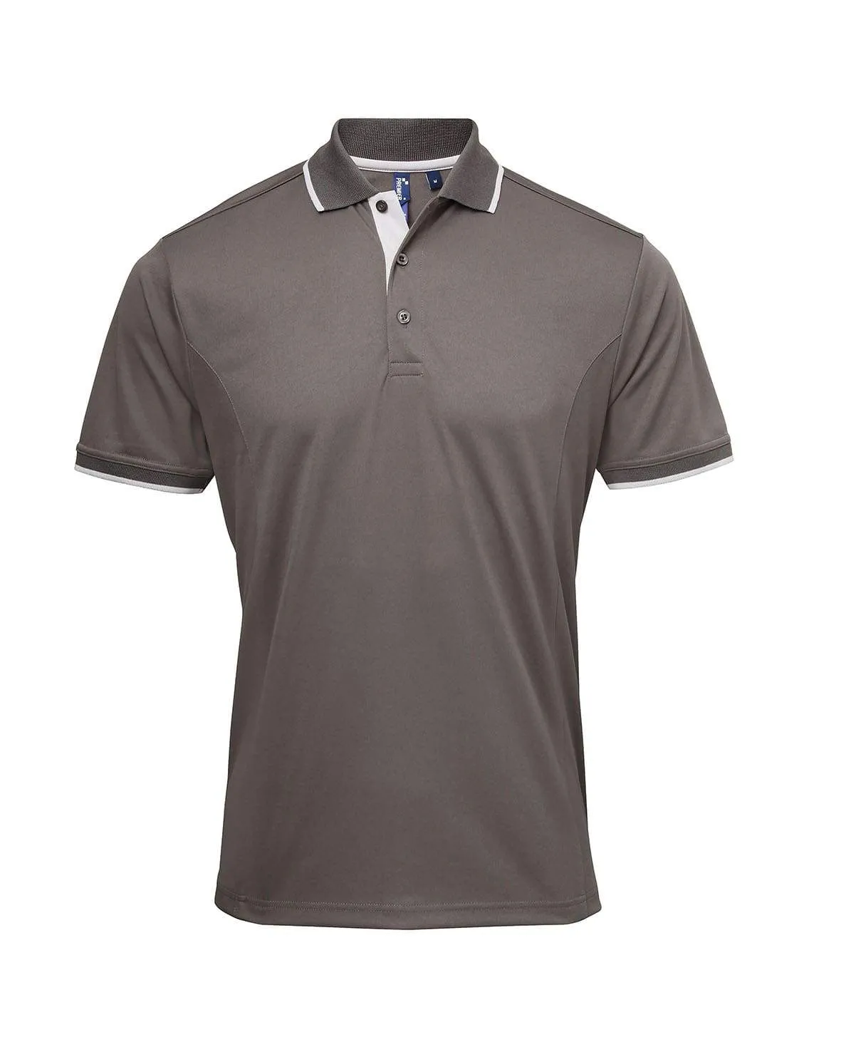 Men's Contrast Coolchecker Polo Shirt