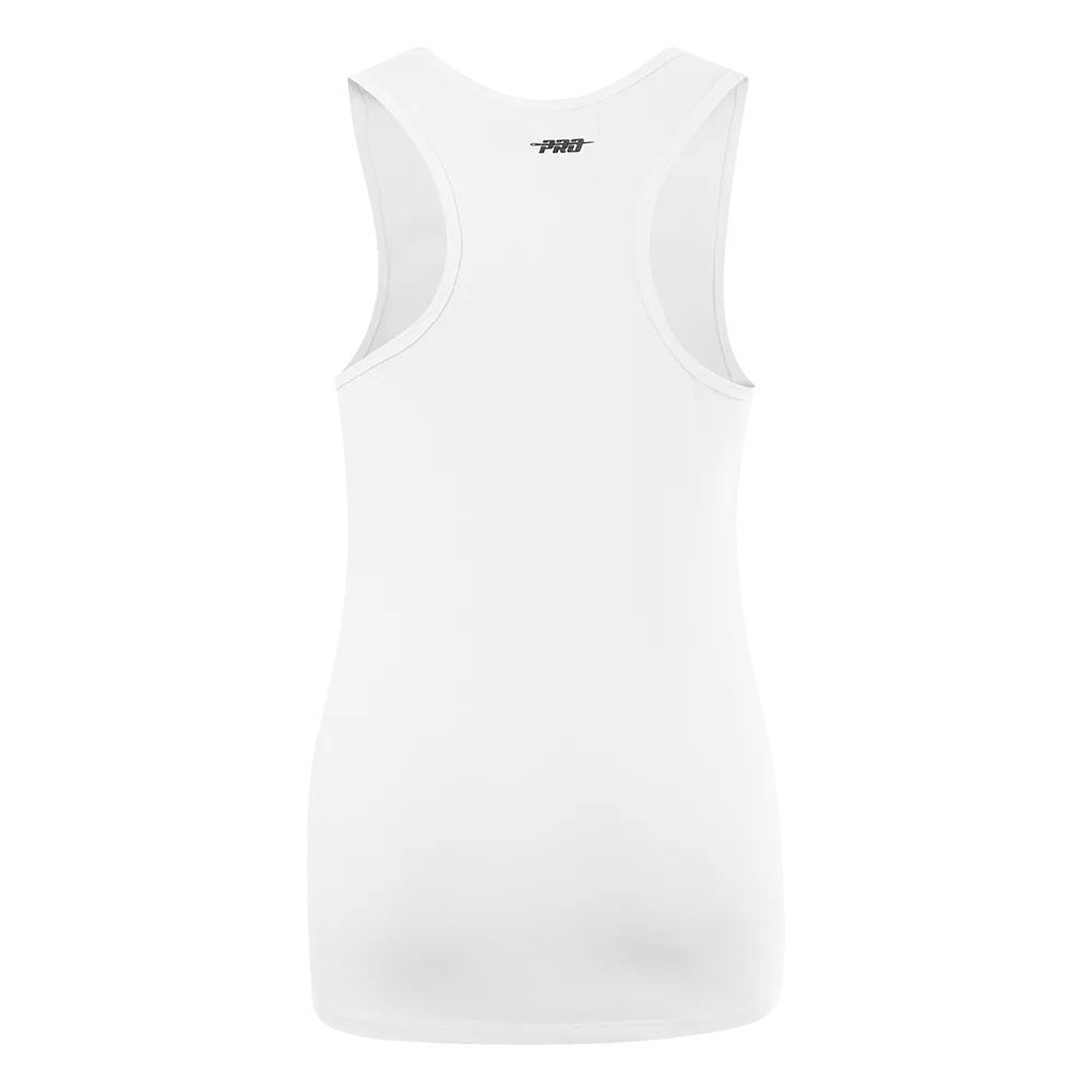 MLB CHICAGO CUBS CLASSIC WOMEN'S RELAXED FIT RACERBACK (WHITE)