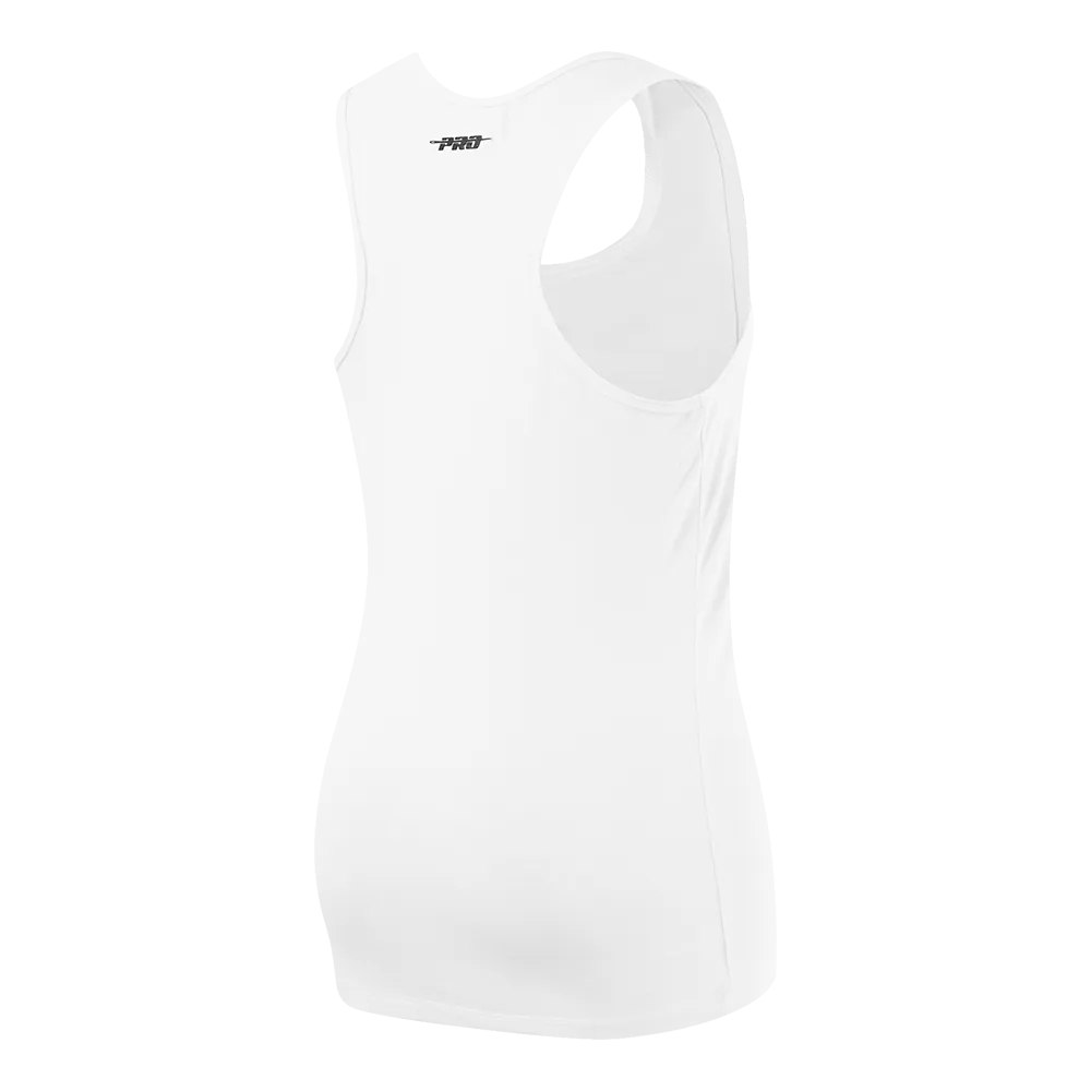 MLB CHICAGO CUBS CLASSIC WOMEN'S RELAXED FIT RACERBACK (WHITE)