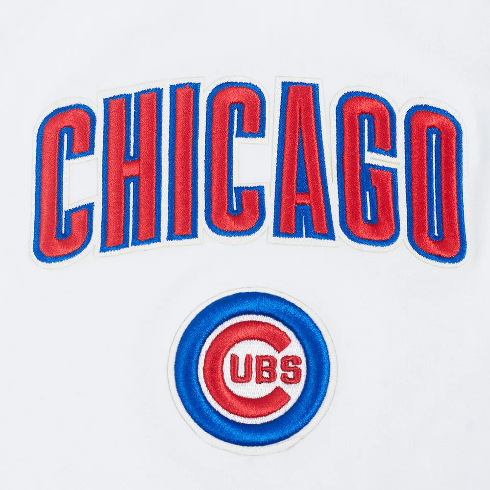MLB CHICAGO CUBS CLASSIC WOMEN'S RELAXED FIT RACERBACK (WHITE)