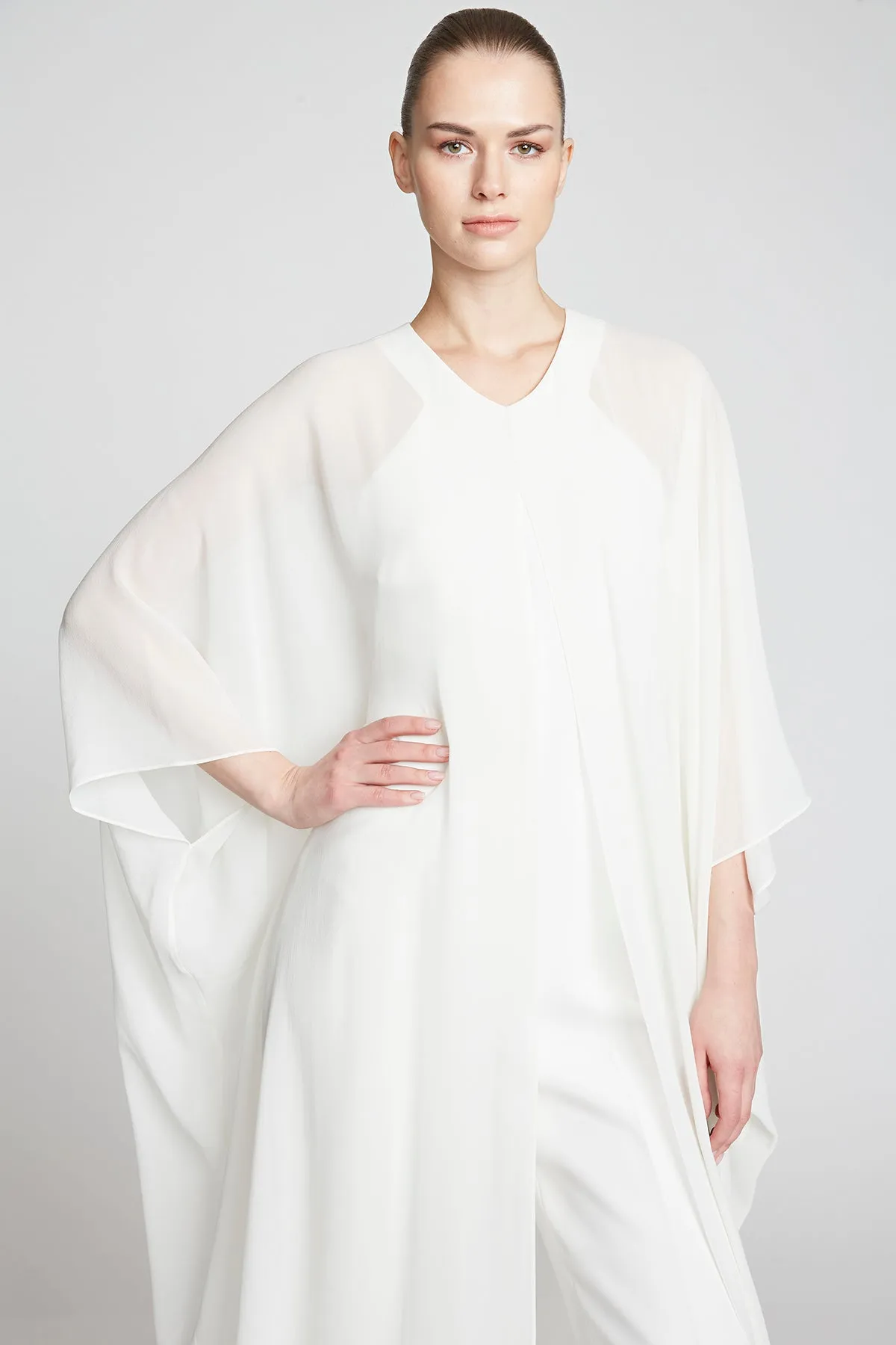 Nyla Jumpsuit In Chiffon/Crepe