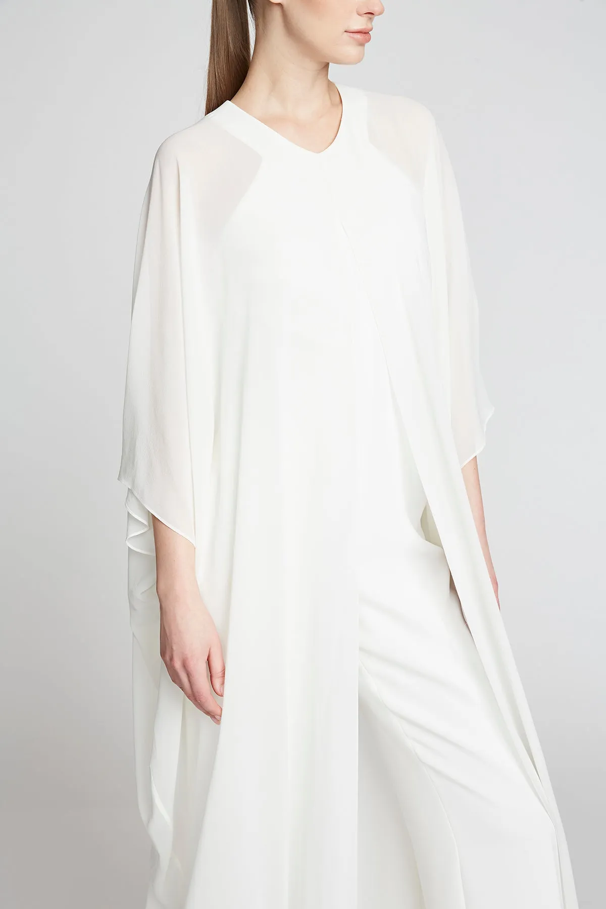 Nyla Jumpsuit In Chiffon/Crepe