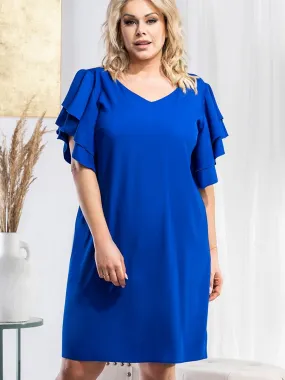 Plus size dress model 178523 Karko