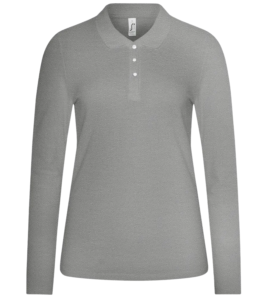 Premium Women´s long sleeve polo shirt