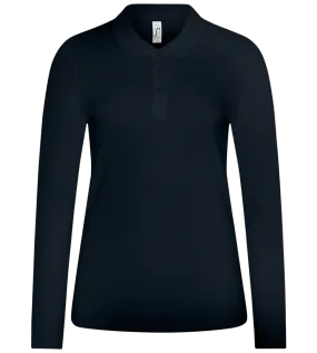 Premium Women´s long sleeve polo shirt