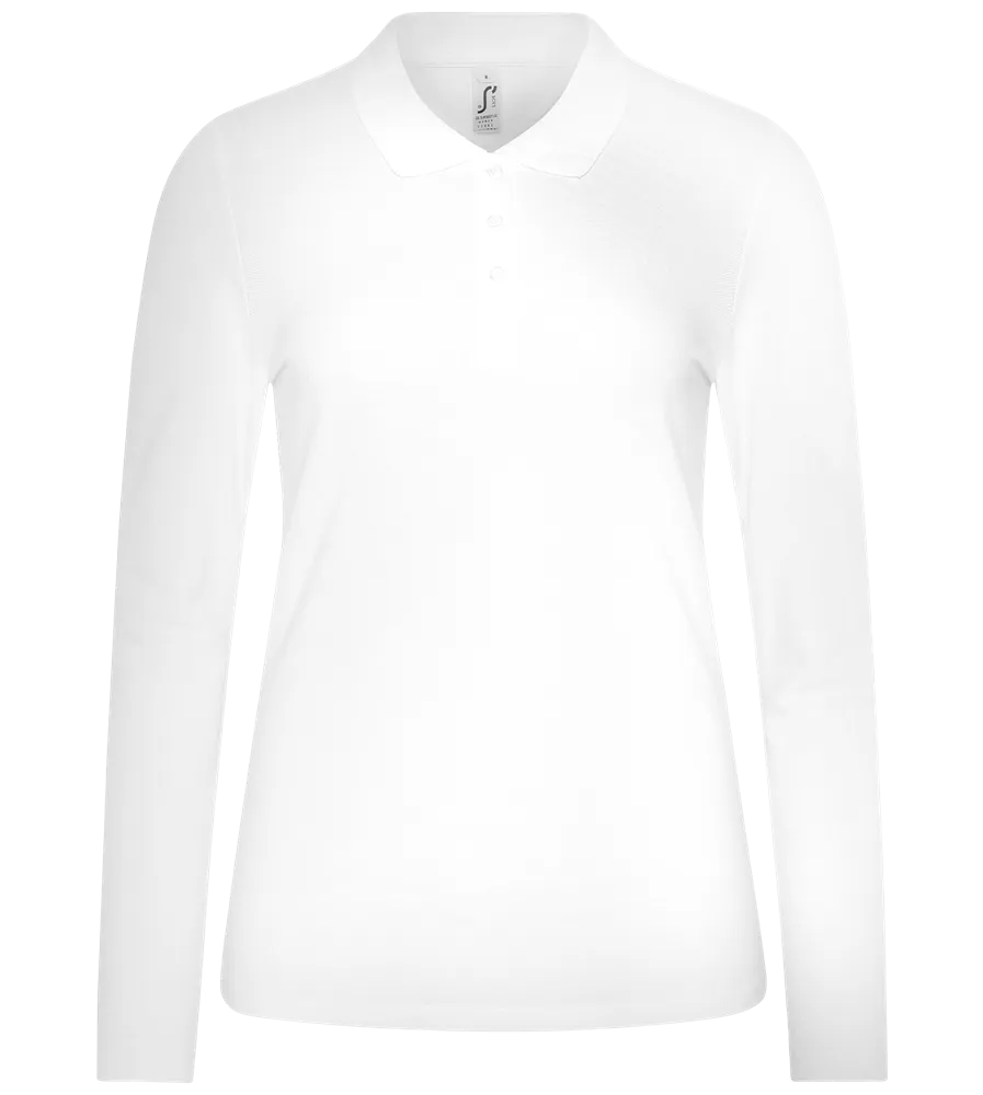 Premium Women´s long sleeve polo shirt