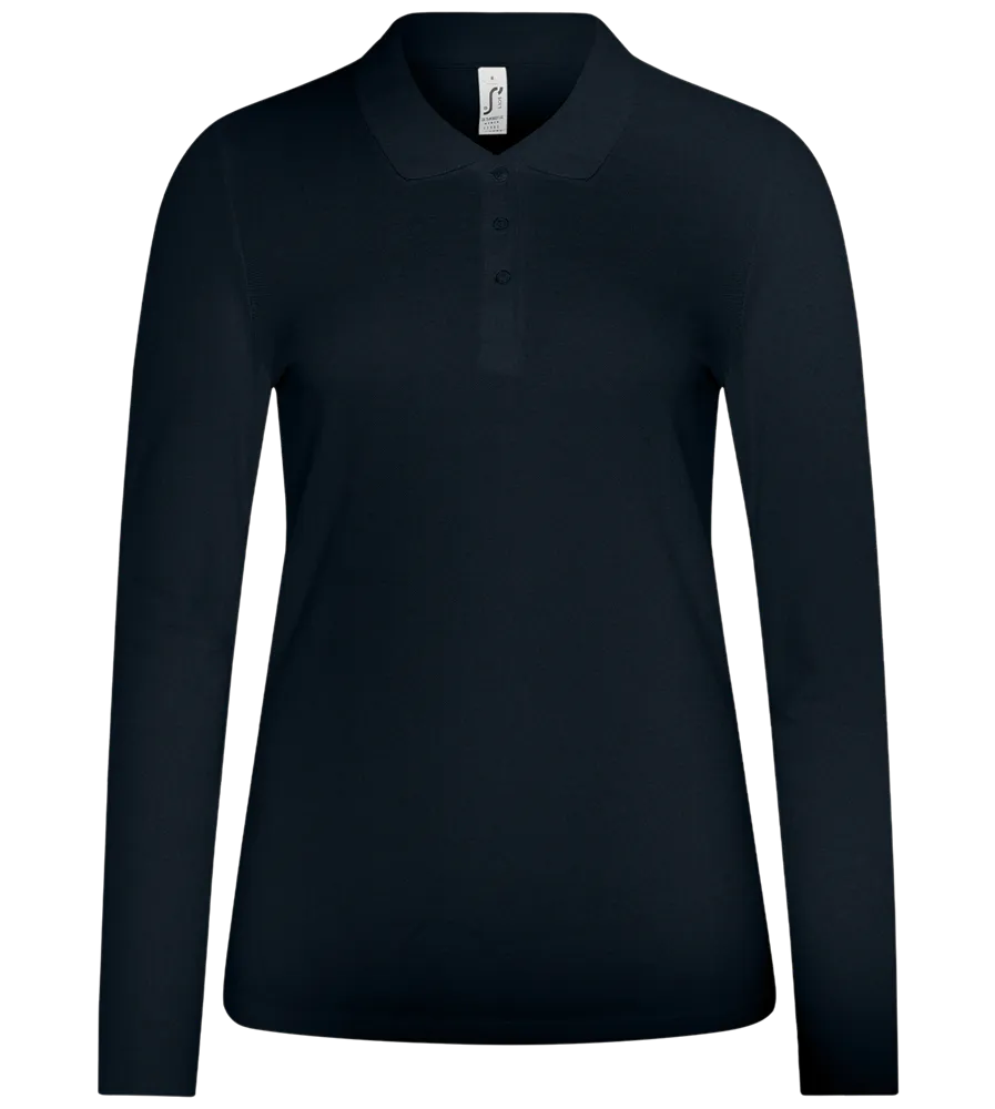Premium Women´s long sleeve polo shirt