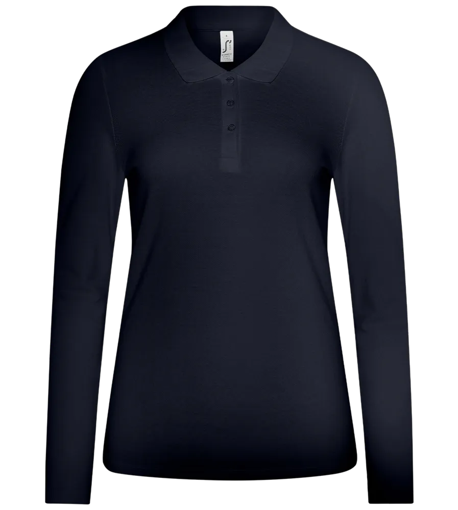 Premium Women´s long sleeve polo shirt