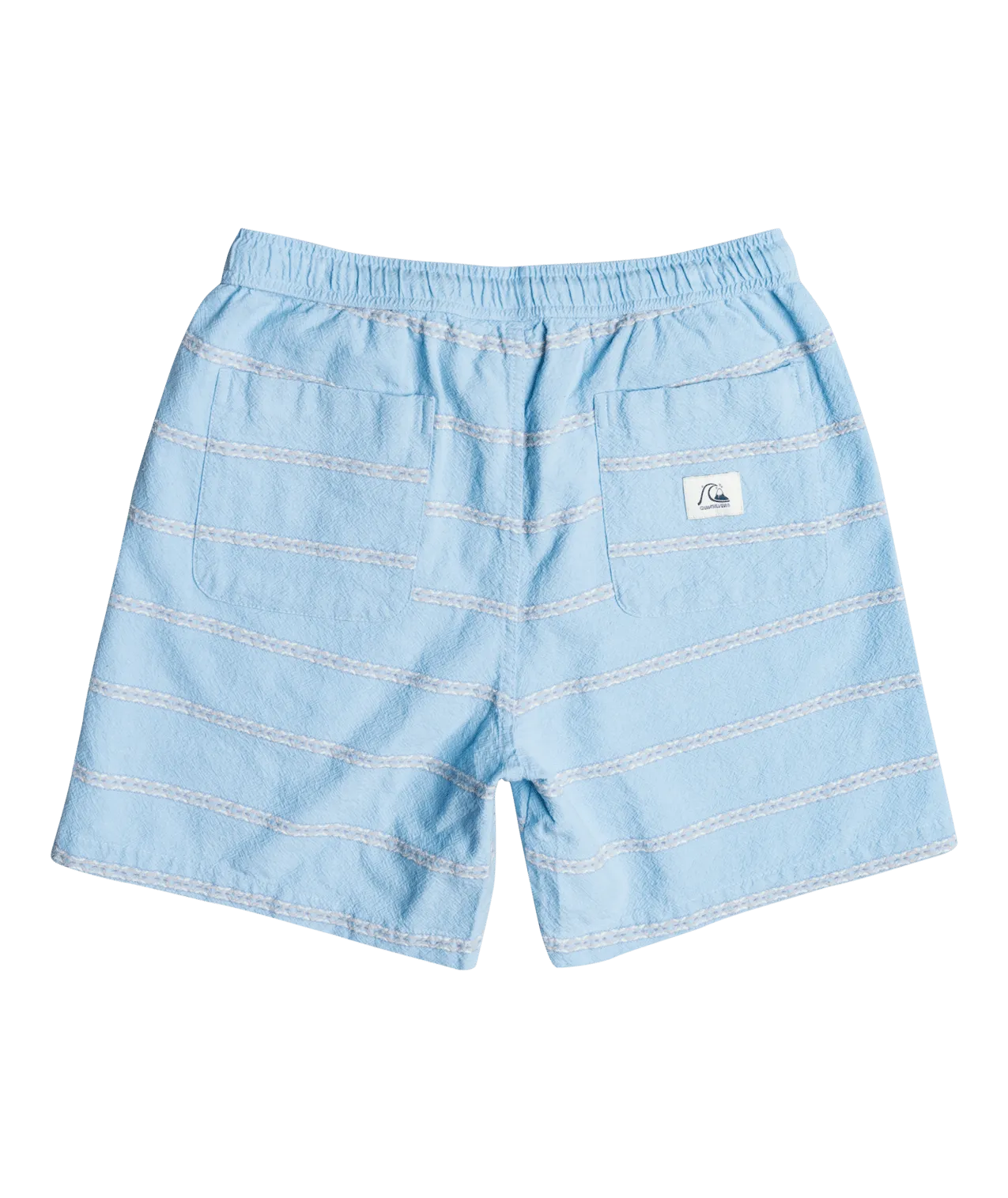 Quiksilver Taxer Jacquard Shorts-Airy Blue
