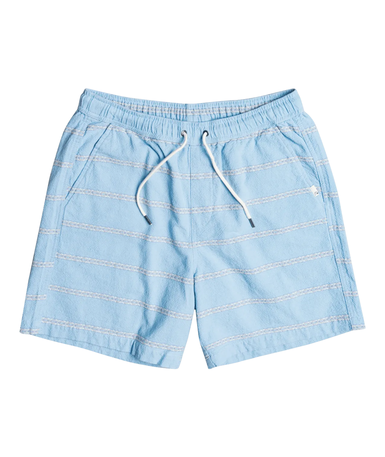Quiksilver Taxer Jacquard Shorts-Airy Blue