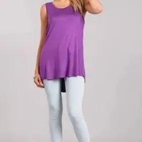 Relaxed Fit Tank Racerback