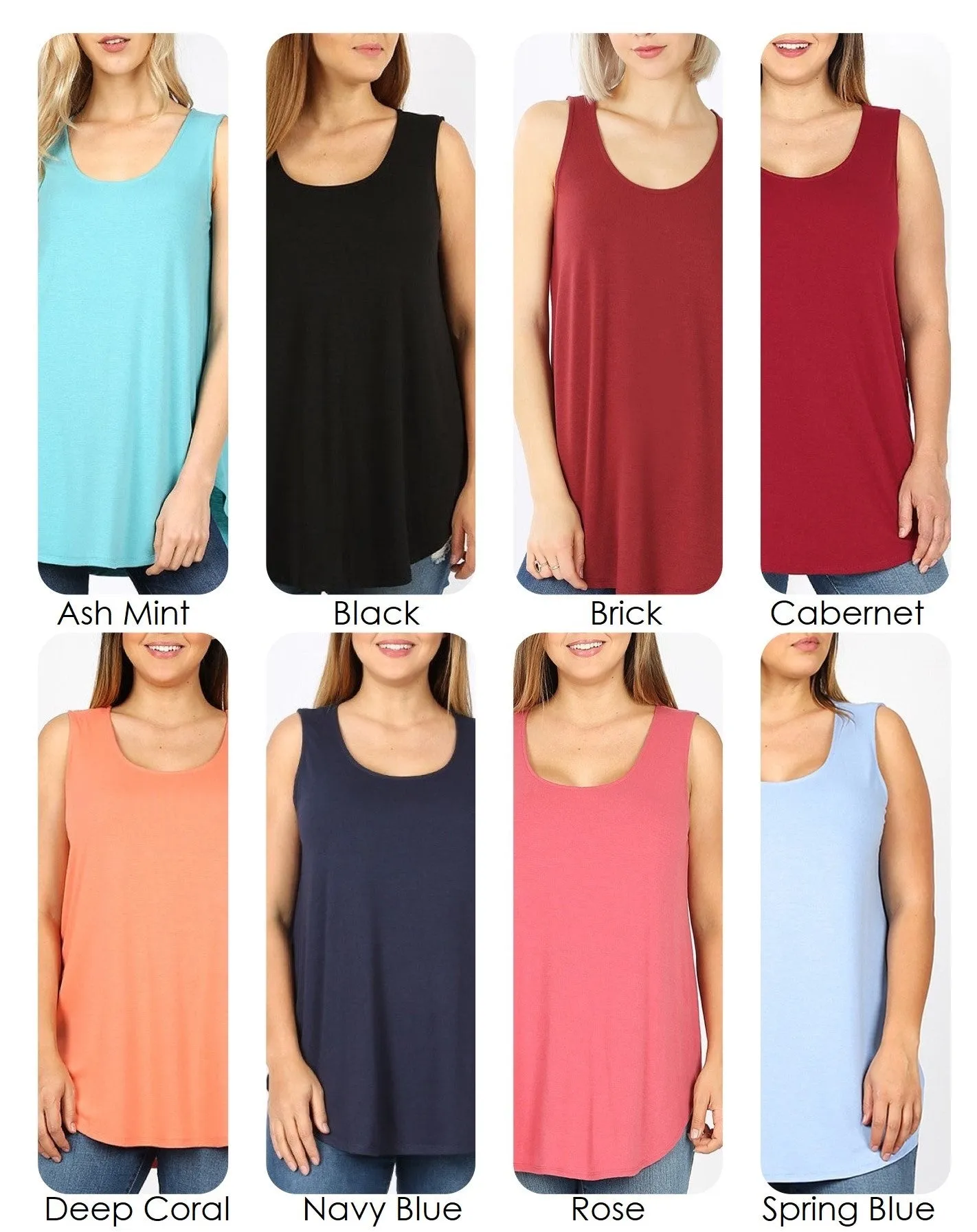 Relaxed Scoop Tank